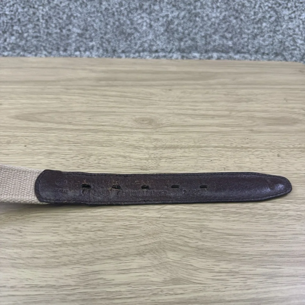 Duck Head Golf Belt Men's Size 34 / 35 Leather Canvas Hunting Outdoors Casual